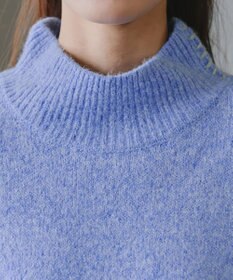 Tiaclasse 【洗える】配色ハンドステッチプルオーバー