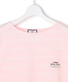 J.PRESS YORK STREET 【WOMEN】ボーダードルマンスリーブ バスクシャツ