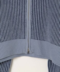 WEGO ダブルジップショートカーデ