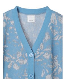 Green Parks ニュアンス柄ニットカーディガン