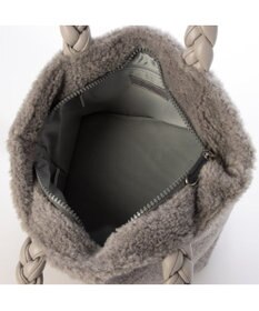 UNBILLION カシュカシュ cachecache / ブレイドハンドルボアミニトート