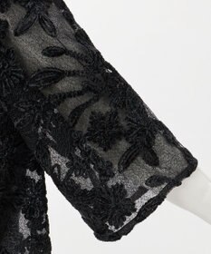 23区 【GOLD LABEL】フロッキーエンブロイダリー ブラウス