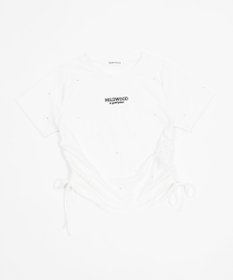 WEGO ビジューサイドドロストショートT