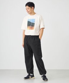 SHARE PARK MENS 【撥水・UVカット・ストレッチ・軽量 】ナイロンカーゴパンツ（Lサイズ）