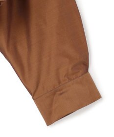 BEIGE， SULFUR / シルク混ショート丈バルーンブルゾン