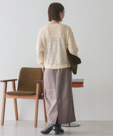 AMERICAN HOLIC レース編みニットプルオーバー