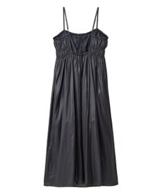 Green Parks レザー風キャミワンピース