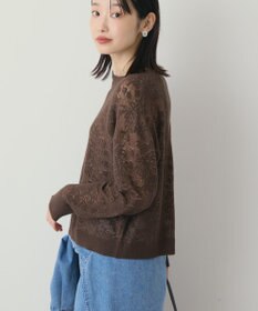 AMERICAN HOLIC レース編みニットプルオーバー