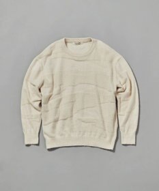 JOSEPH ABBOUD MOUNTAIN 【SPACE／UNISEX】ベアフリースカモフラージュ ニット