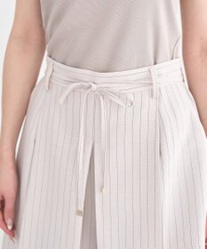 earth music&ecology 【セットアップ対応】ウエストリボンバミューダパンツ