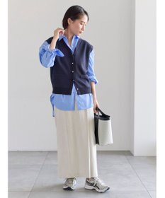 Te chichi 総針ポケット付きVネックベスト《2026 spring catalog item》