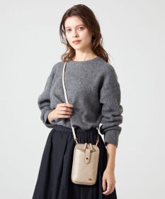 LA BAGAGERIE レザーステッチ　マルチポシェット