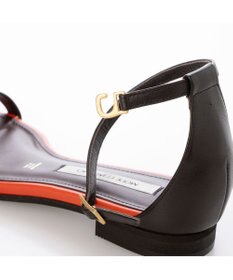 MODE ET JACOMO <MODE ET JACOMO>スリムストラップフラットサンダル