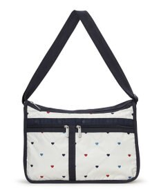 LeSportsac DELUXE EVERYDAY BAG/トリコロールハートエンブロイダリー