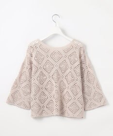 J.PRESS LADIES 【洗える】クロッシェ ニット