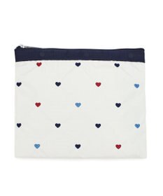 LeSportsac DELUXE EVERYDAY BAG/トリコロールハートエンブロイダリー