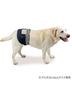 PET PARADISE ペットパラダイス デニム風 マナーベルト 中型犬