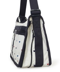 LeSportsac DELUXE EVERYDAY BAG/トリコロールハートエンブロイダリー