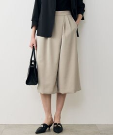 ICB L ワッシャーダルサテン ニーショーツ