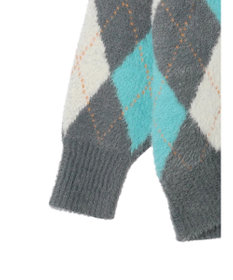 AMERICAN HOLIC バイパチアーガイルニットプルオーバー