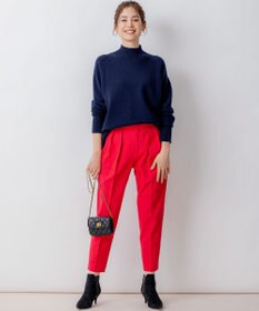 組曲 【8色展開・WEB限定】ウールカシミヤミックス ハイネック ニット