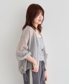 Green Parks 裾ドロストシアーシャツ