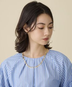 自由区 ラウンドグレイン ネックレス