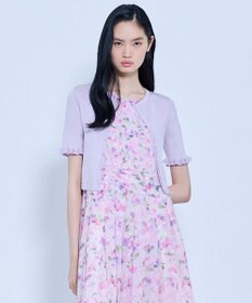 TOCCA HALF SLEEVE AJISAI ボレロ ライラック系