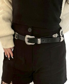 WEGO Lハートコンチョデザインベルト