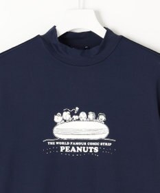 23区GOLF 【PEANUTS】【MEN】スヌーピーコラボ モックネックシャツ