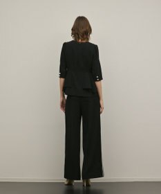 GRACE CONTINENTAL トリアセペプラムトップ