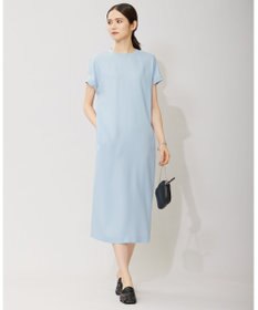 ICB 【接触冷感・UVケア・速乾・洗える】FluidBackSatin ワンピース