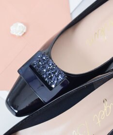 Bridget Birkin 【Bridget Birkin】グリッターパーツパンプス