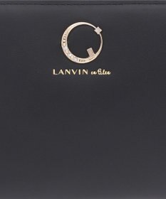 LANVIN en Bleu ルナ Lファスナー二つ折り財布