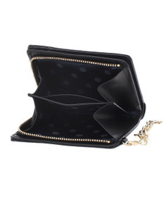 LANVIN en Bleu ルナ Lファスナー二つ折り財布