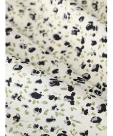 earth music&ecology 揺れる小花柄裾フレアスカート