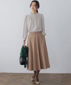 組曲 S ライトデシンフリル襟 ブラウス