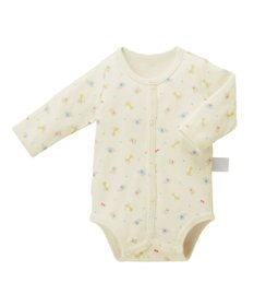 MIKI HOUSE HOT BISCUITS 【70-60cm】 長袖ボディシャツ２枚セット(前開き仕様)