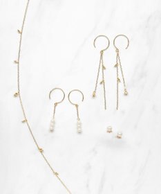 TOCCA 【WEB限定】SEEDS PIERCED EARRINGS K10イエローゴールドピアス