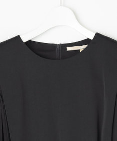 自由区 【XSサイズ～/洗える】ライトサテンプリーツ ワンピース