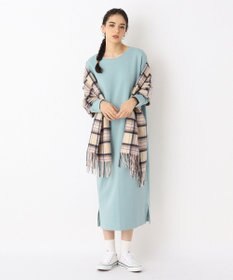 MOONBAT WEB限定【洗える】ミエル (miel) カシミヤ100％ チェックストール