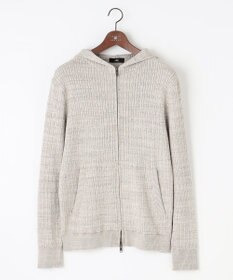 JOSEPH ABBOUD 【オリジナルオーガニックコットン使用】JOE COTTONニット パーカー