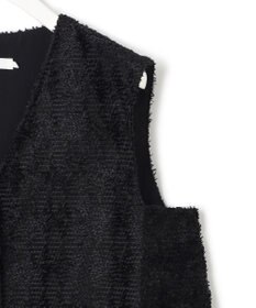 ICB ダイヤカットジャカードブラウス