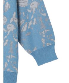 Green Parks ニュアンス柄ニットカーディガン