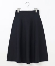 Feroux 【洗える】パフスリーブフリル ニットセットアップ