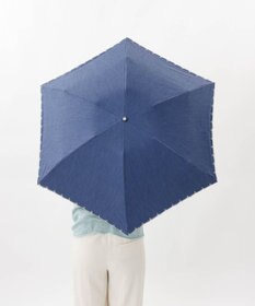 AURORA 【 BLAO（ブラオ）】サマーシールド ボーラー刺しゅう晴雨兼用傘(折りたたみ傘)