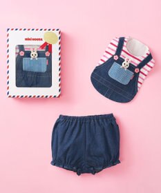 MIKI HOUSE HOT BISCUITS スタイ＆ブルマ ギフトセット【BOX付き】