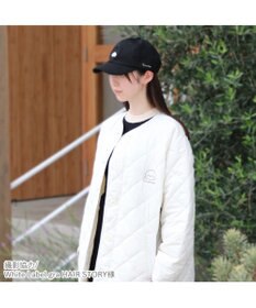 Mother garden しろたん 刺繍キャップ 《黒》 フリーサイズ