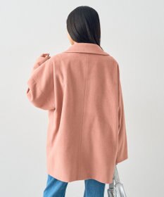 earth music&ecology オーバーテーラードジャケット　シャギー