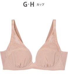 WACOAL ブラジャー 【小さく見せるブラ】 着やせ効果 ボリュームを逃がしてほっそり 脇高設計 Hカップまで対応 大きいサイズ レディース フルカップ BMM322 /ワコール